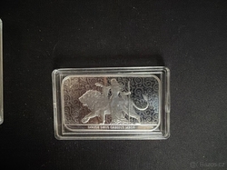 3x 1oz stříbrný investiční slitek The Royal Mint - The Great Engravers Collection