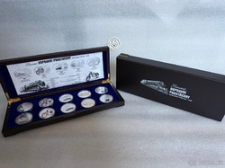 Etue Slavné dopravní prostředky 2021 - 2025 pro 10 mincí