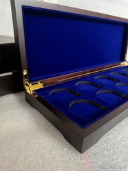 Univerzální etue pro stříbrné mince 10x 1oz 45mm 