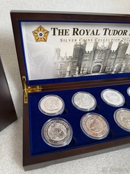 Etue The Tudor Beasts - pro stříbrné mince 10x 2oz s kartou