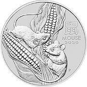 1oz investiční stříbrná mince Lunarní serie 3 Rok Myši 2020 1oz investiční stříbrná mince Lunarní serie 3 Rok Myši 2020