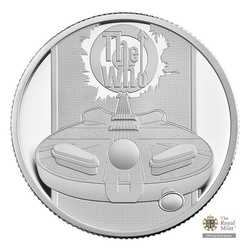 1oz investiční stříbrná mince The Who 2021 Music Legends Royal Mint 1oz investiční stříbrná mince The Who 2021 Music Legends Royal Mint