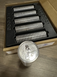 1oz investiční stříbrná mince Lunarní serie 3 Rok Myši 2020