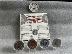 1oz investiční stříbrná mince Britannia 2023 Elizabeth II