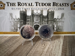 Stříbrná mince 2 Oz The Tudor Beasts Lion of England 2022