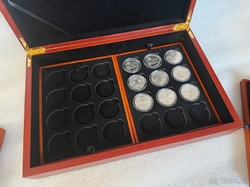 Univerzální etue pro stříbrné a zlaté mince velká