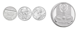 1oz investiční stříbrná mince David Bowie Music Legends Royal Mint 1oz investiční stříbrná mince David Bowie Music Legends Royal Mint