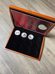 Etue pro Lunární kalendář Serie III stříbrné mince 1oz