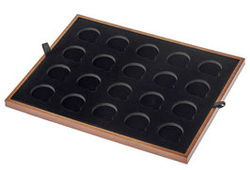 Malé plato pro mince v kapsli 28mm  Malé plato pro mince v kapsli 28mm