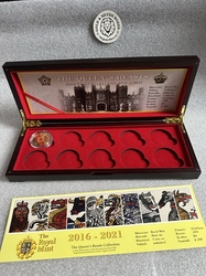 Etue The Queen´s Beasts - pro zlaté mince 10x 1oz s kartou