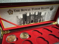 Etue The Tudor Beasts - pro zlaté mince 10x 1oz s kartou