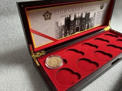 Etue The Queen´s Beasts - pro zlaté mince 10x 1oz s kartou - kopie