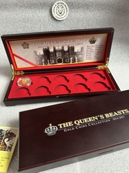 Etue The Tudor Beasts - pro zlaté mince 10x 1oz s kartou