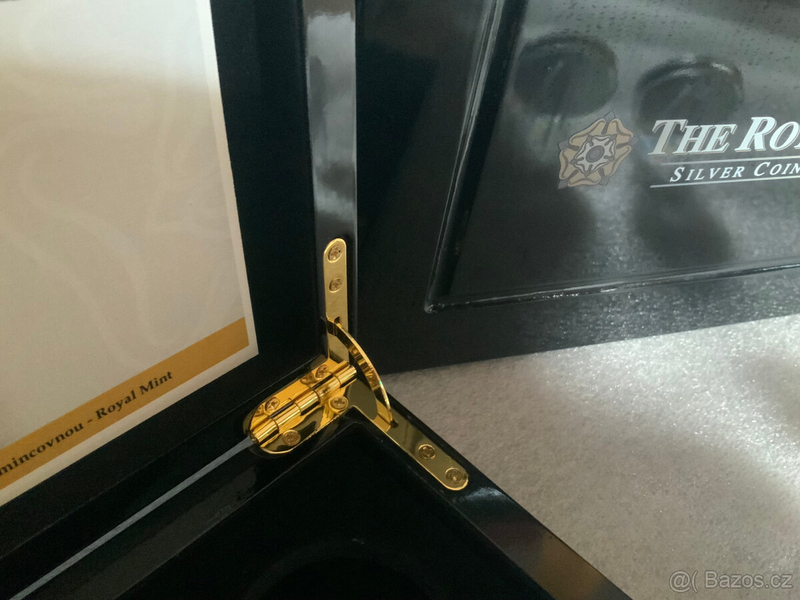Série The Tudor Beasts od Royal Mint 2023 - první tři stříbrné 2oz mince v luxusní etui s kartou