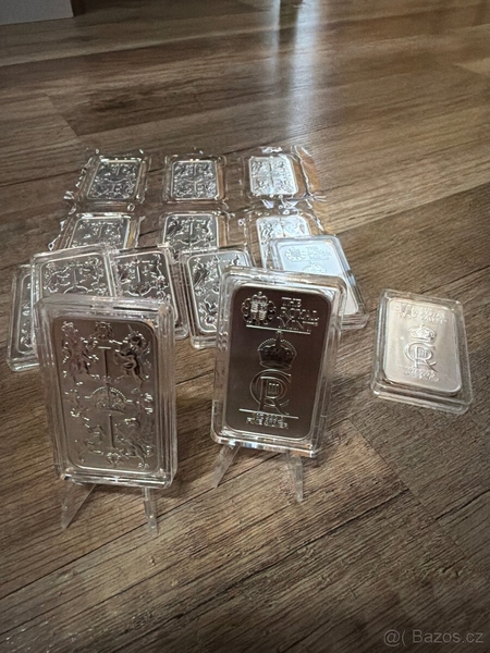 1oz stříbrný investiční slitek The Royal Mint - The Royal Celebration