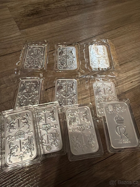 1oz stříbrný investiční slitek The Royal Mint - The Royal Celebration