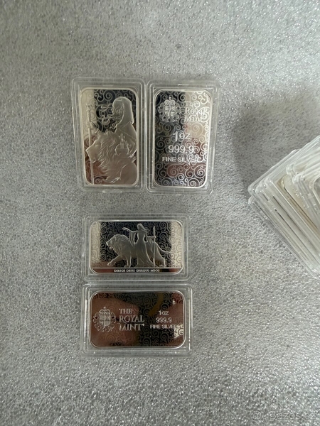 2x 1oz stříbrný investiční slitek The Royal Mint Una and the Lion