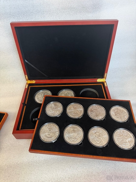 Univerzální etue pro stříbrné a zlaté mince velká