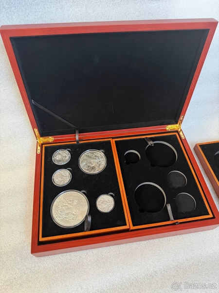 Univerzální etue pro stříbrné a zlaté mince velká