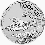 1oz investiční stříbrná mince Kookaburra 2026 BU